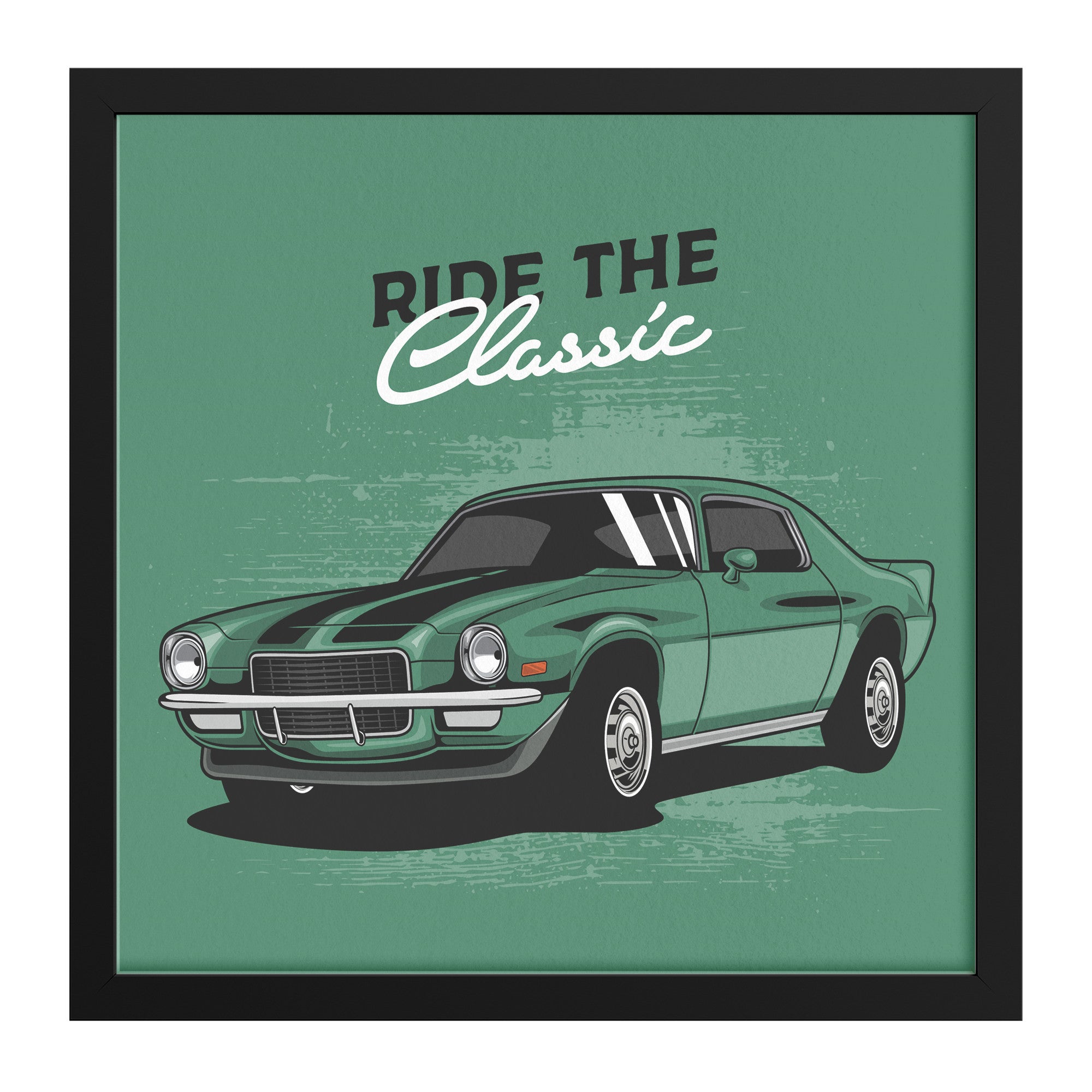 Chevrolet Camaro SS Framed Art - Ride the Classic Print