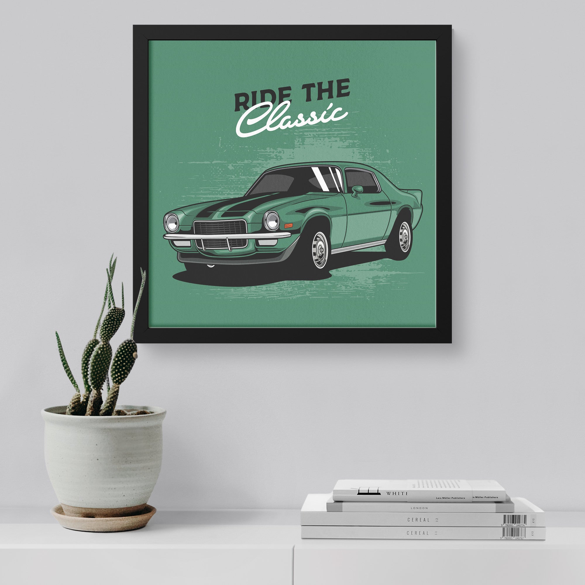 Chevrolet Camaro SS Framed Art - Ride the Classic Print